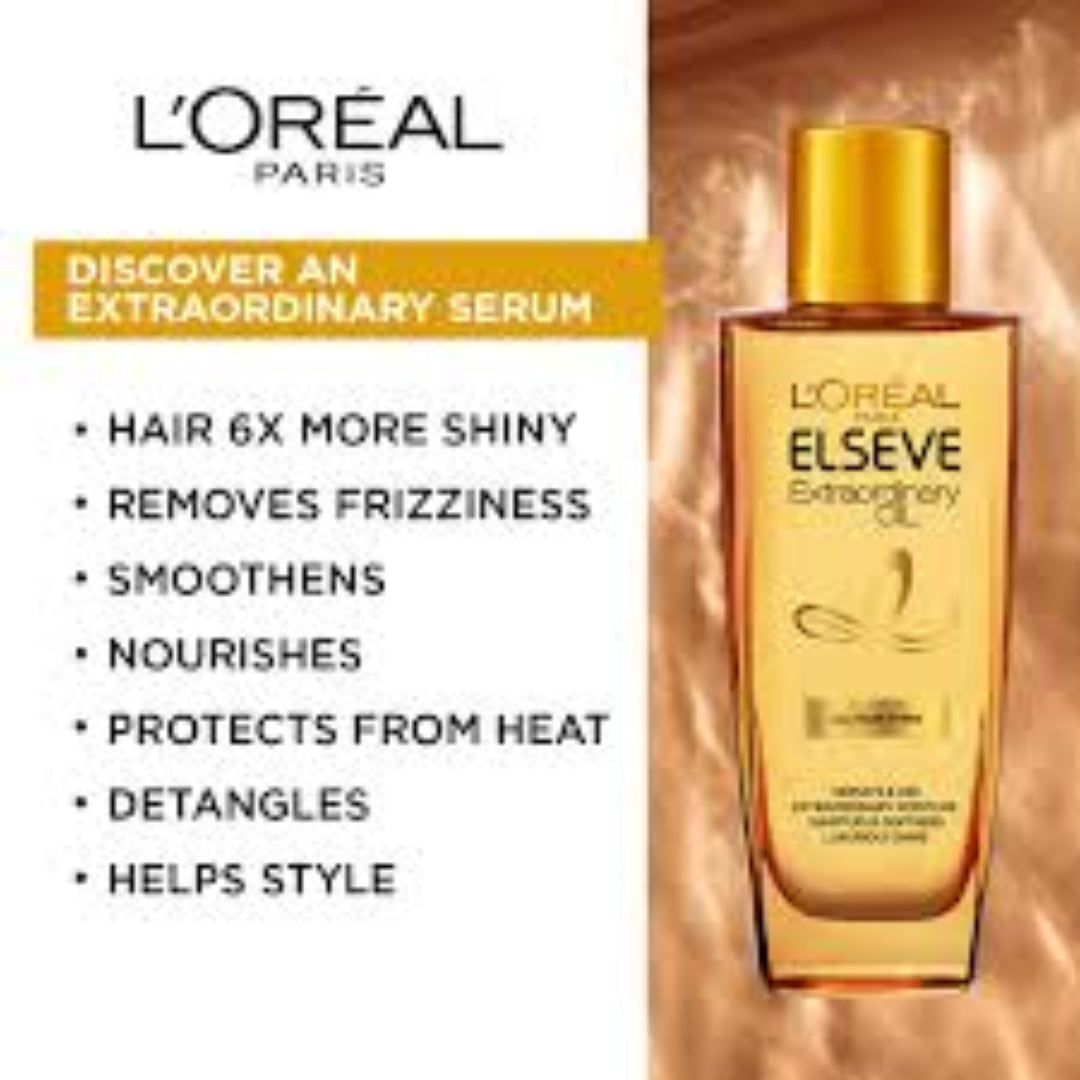 L'Oreal Paris Elseve Extraordinary Oil 30ml - Buy Online in Pakistan at Cosmia.pk