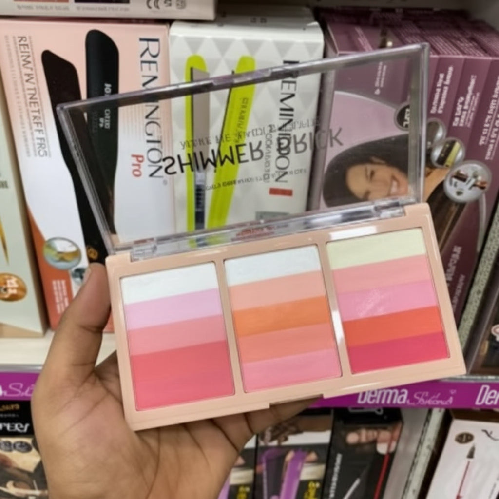 Msyahoo 15 Colour Highlighter + Blusher kit - Buy Online in Pakistan at Cosmia.pk