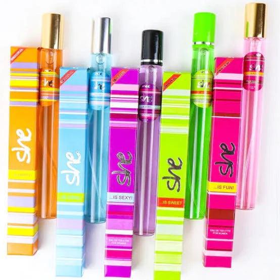 She Perfume (Pack of 5) - Buy Online in Pakistan at Cosmia.pk