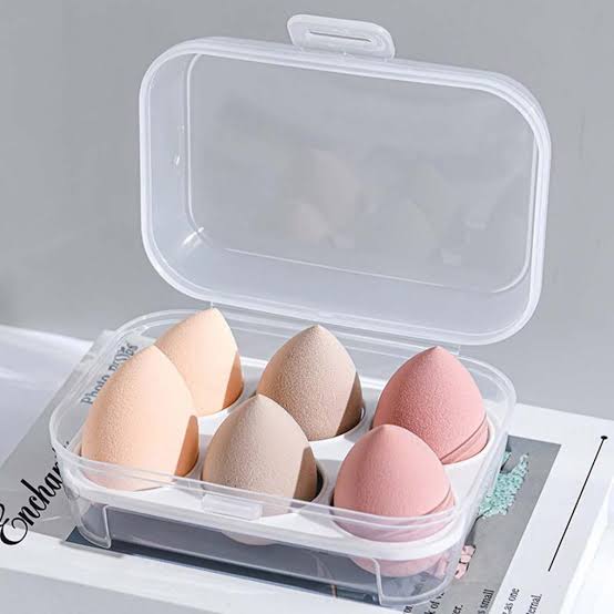 6-in-1 Makeup Foundation Sponges – Soft Cosmetic Puffs - Buy Online in Pakistan at Cosmia.pk