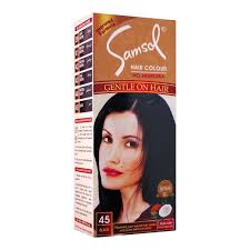 Samsol Hair Colour Black No.45 1 Packet - Buy Online in Pakistan at Cosmia.pk