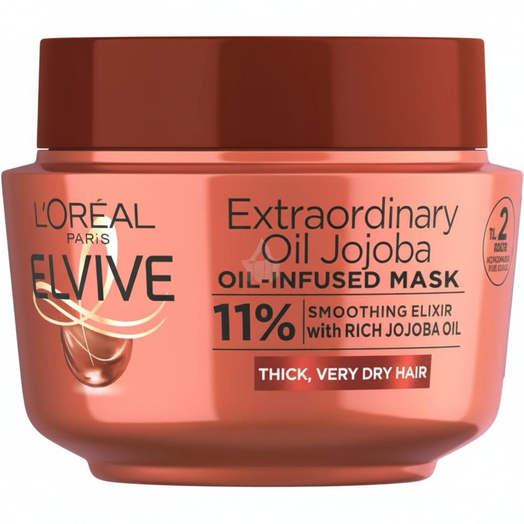 L'Oreal Elvive Extraordinary Hair Mask with Jojoba - 300ml - Buy Online in Pakistan at Cosmia.pk