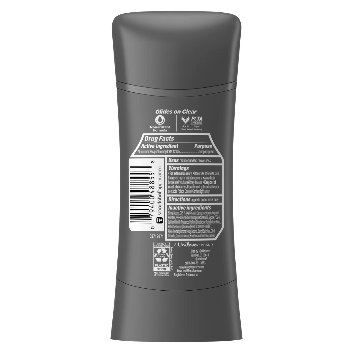 Dove Men+Care Rustic Sandalwood Antiperspirant Stick 76g - Buy Online in Pakistan at Cosmia.pk