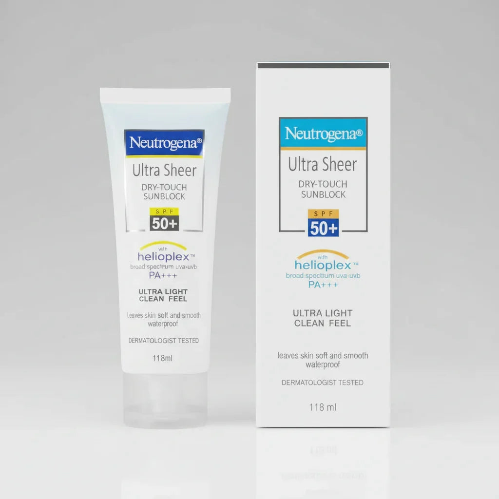 Neutrogena Ultra Sheer Dry-Touch Sunblock with SPF 50+ - 118ml - Buy Online in Pakistan at Cosmia.pk