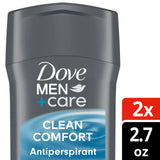 Dove Men+Care Clean Comfort Antiperspirant Stick 152g - Buy Online in Pakistan at Cosmia.pk