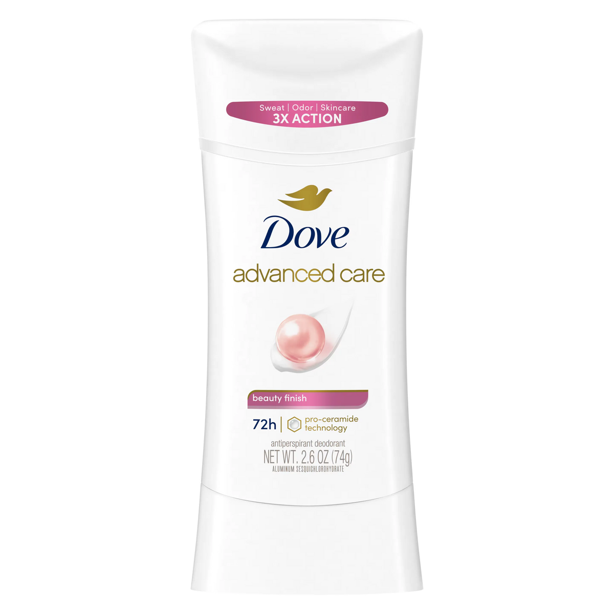 Dove Advanced Care Beauty Finish Antiperspirant Deodorant Stick 74g - Buy Online in Pakistan at Cosmia.pk