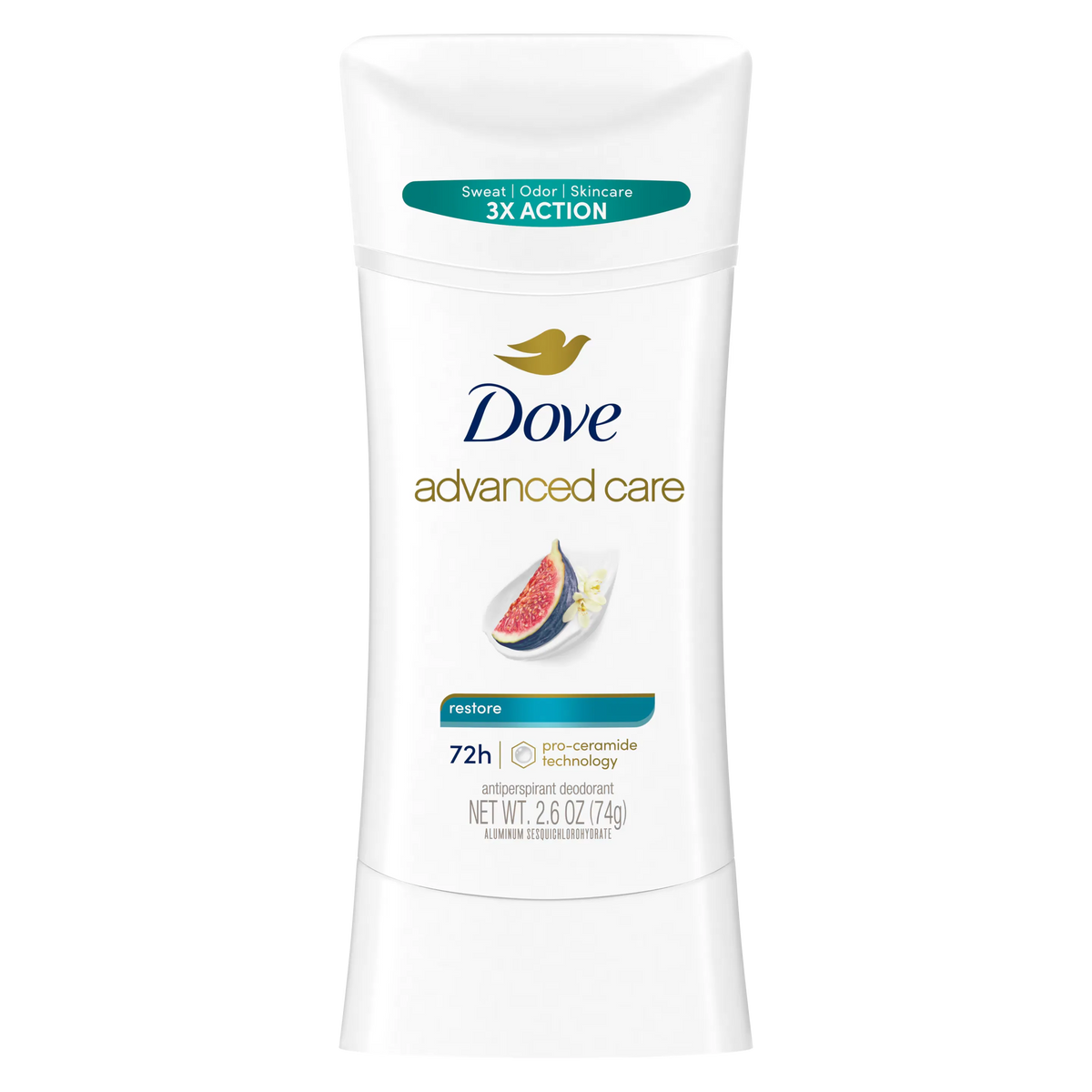 Dove Advanced Care Restore Antiperspirant Deodorant Stick 74g - Buy Online in Pakistan at Cosmia.pk