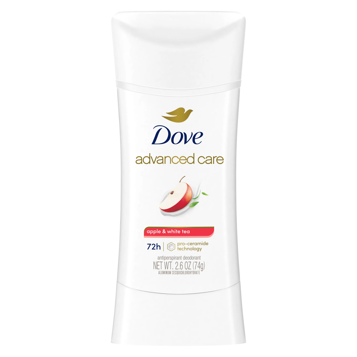 Dove Advanced Care Apple & White Tea Antiperspirant Deodorant Stick - 74g - Buy Online in Pakistan at Cosmia.pk