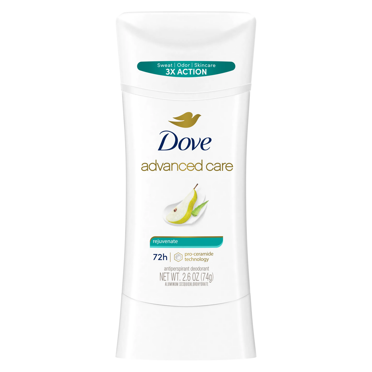 Dove Advanced Care Rejuvenate Antiperspirant Deodorant Stick 74g - Buy Online in Pakistan at Cosmia.pk