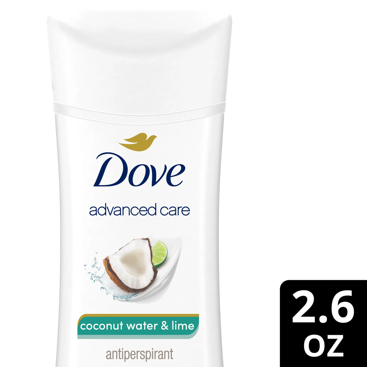 Dove Advanced Care Coconut Water & Lime Antiperspirant Stick 74g - Buy Online in Pakistan at Cosmia.pk