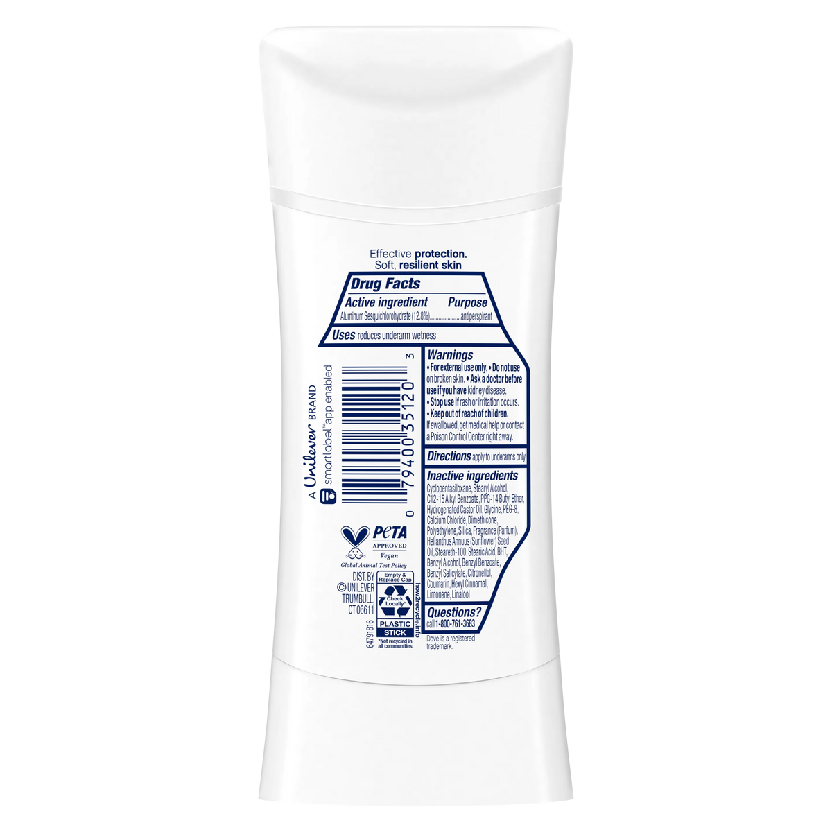 Dove Advanced Care Shea Butter Antiperspirant Deodorant Stick 74g - Buy Online in Pakistan at Cosmia.pk