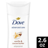 Dove Advanced Care Vanilla & Cocoa Butter Antiperspirant Deodorant Stick 74g - Buy Online in Pakistan at Cosmia.pk