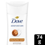 Dove Advanced Care Shea Butter Antiperspirant Deodorant Stick 74g - Buy Online in Pakistan at Cosmia.pk