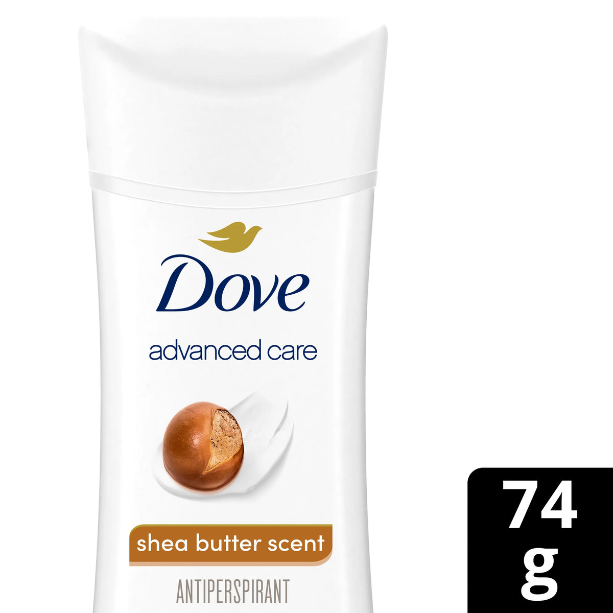 Dove Advanced Care Shea Butter Antiperspirant Deodorant Stick 74g - Buy Online in Pakistan at Cosmia.pk