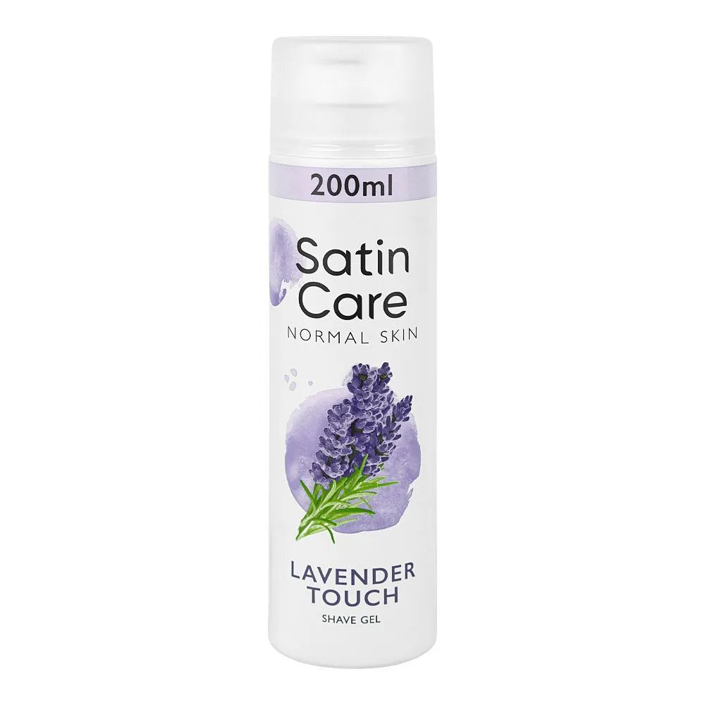 Gillette Satin Care Lavender Touch Shave Gel - 200g - Buy Online in Pakistan at Cosmia.pk