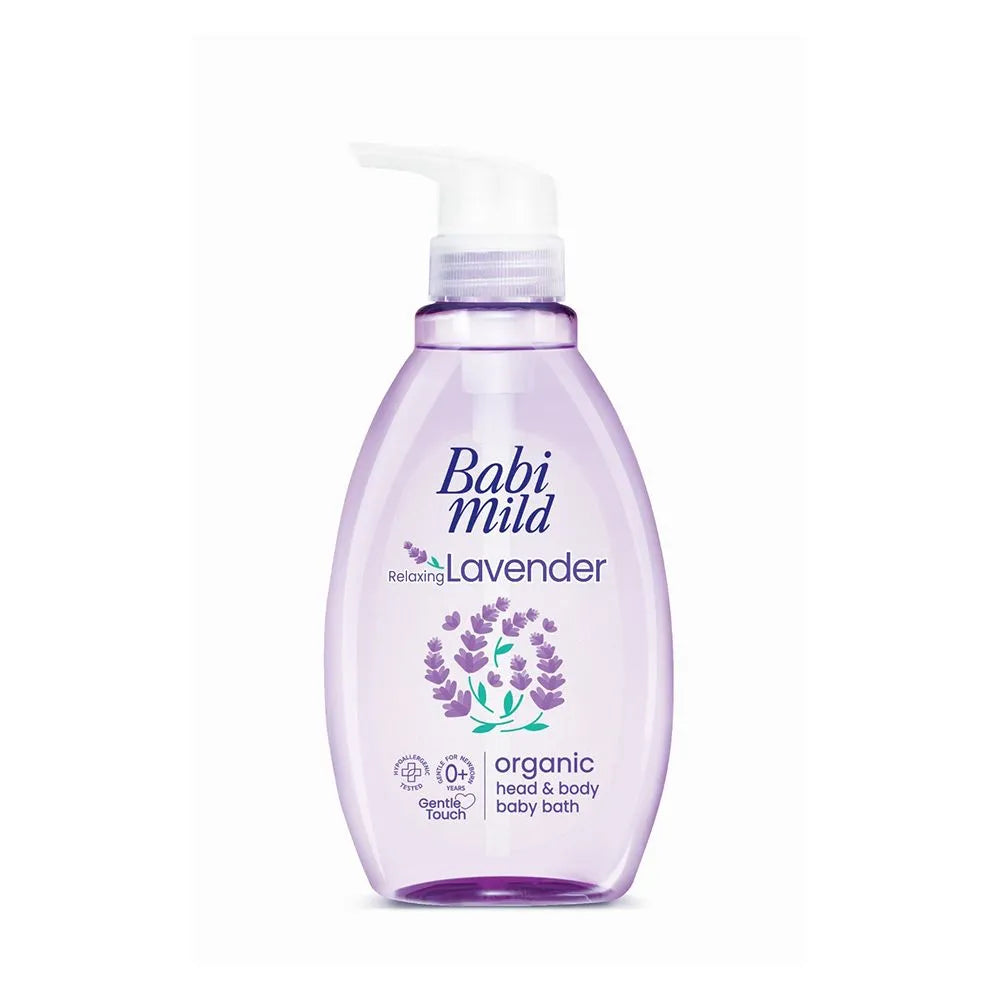 Babi Mild - Relaxing Lavender Organic Head & Body Baby Bath - Buy Online in Pakistan at Cosmia.pk