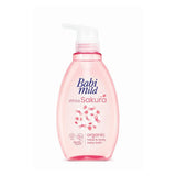 Babi Mild White Sakura Organic Head & Body Baby Bath Wash - Buy Online in Pakistan at Cosmia.pk