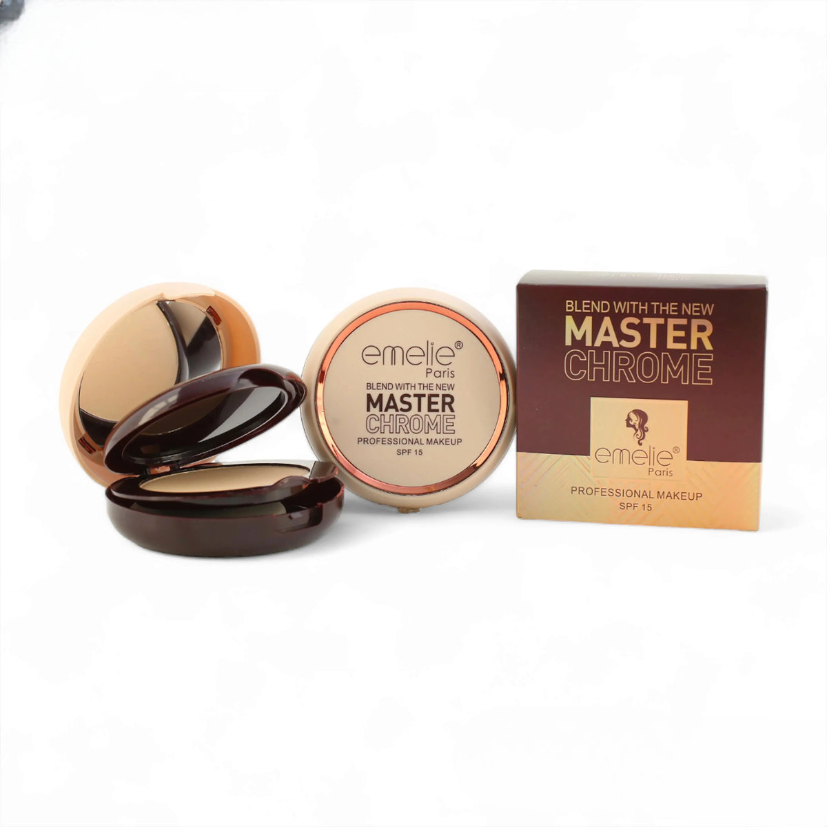Emelie Paris Master Chrome Compact Powder - Buy Online in Pakistan at Cosmia.pk
