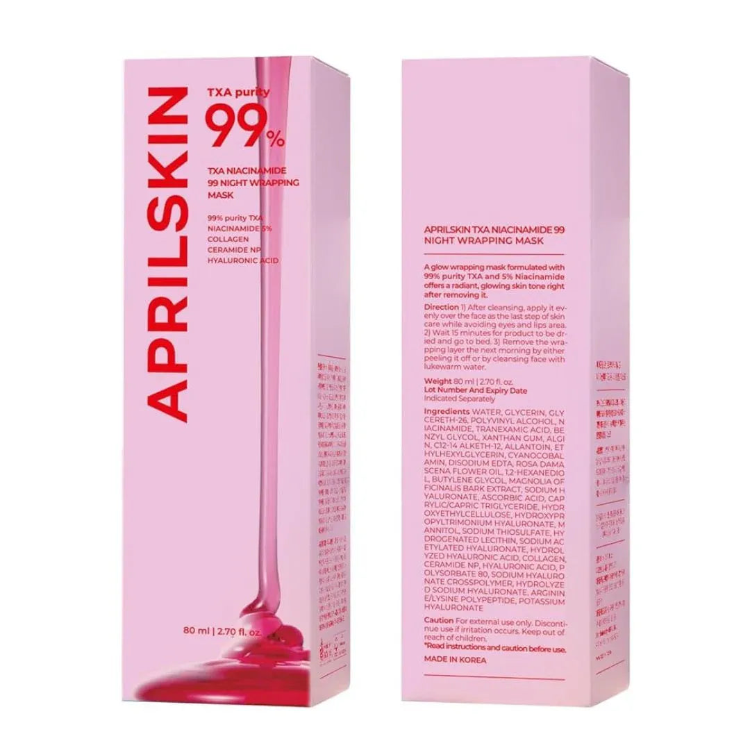APRILSKIN - TXA Niacinamide 99 Overnight Wrapping Mask-80ml - Buy Online in Pakistan at Cosmia.pk