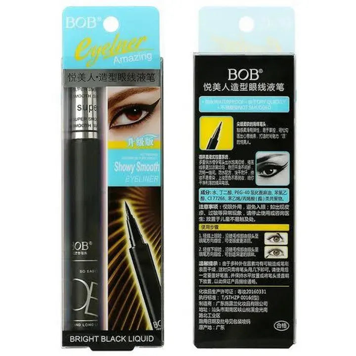 BOB Liquid Pen Eyeliner Long Lasting Waterproof Eyeliner - Buy Online in Pakistan at Cosmia.pk