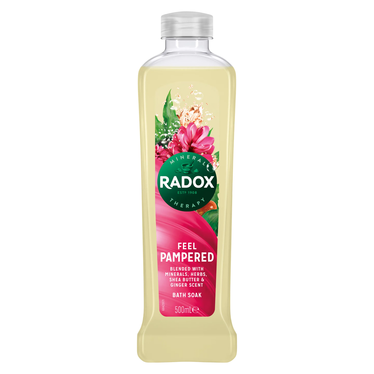 Radox Feel Pampered Bath Soak with Shea Butter & Ginger - 500ml - Buy Online in Pakistan at Cosmia.pk