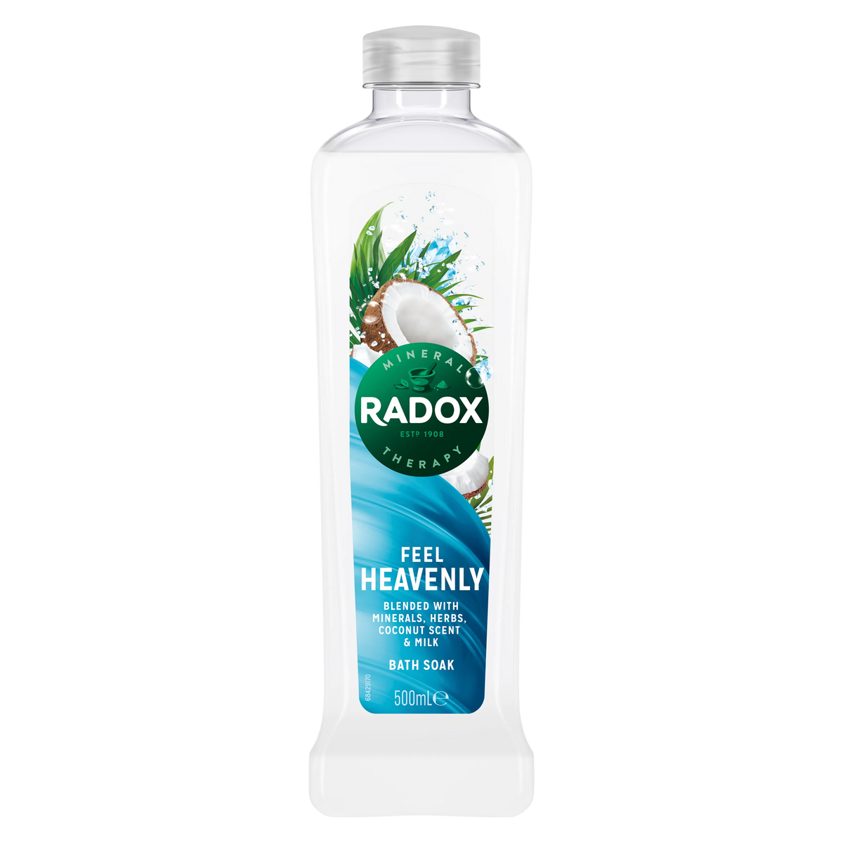Radox Feel Heavenly Bath Soak with Coconut & Milk - 500ml - Buy Online in Pakistan at Cosmia.pk