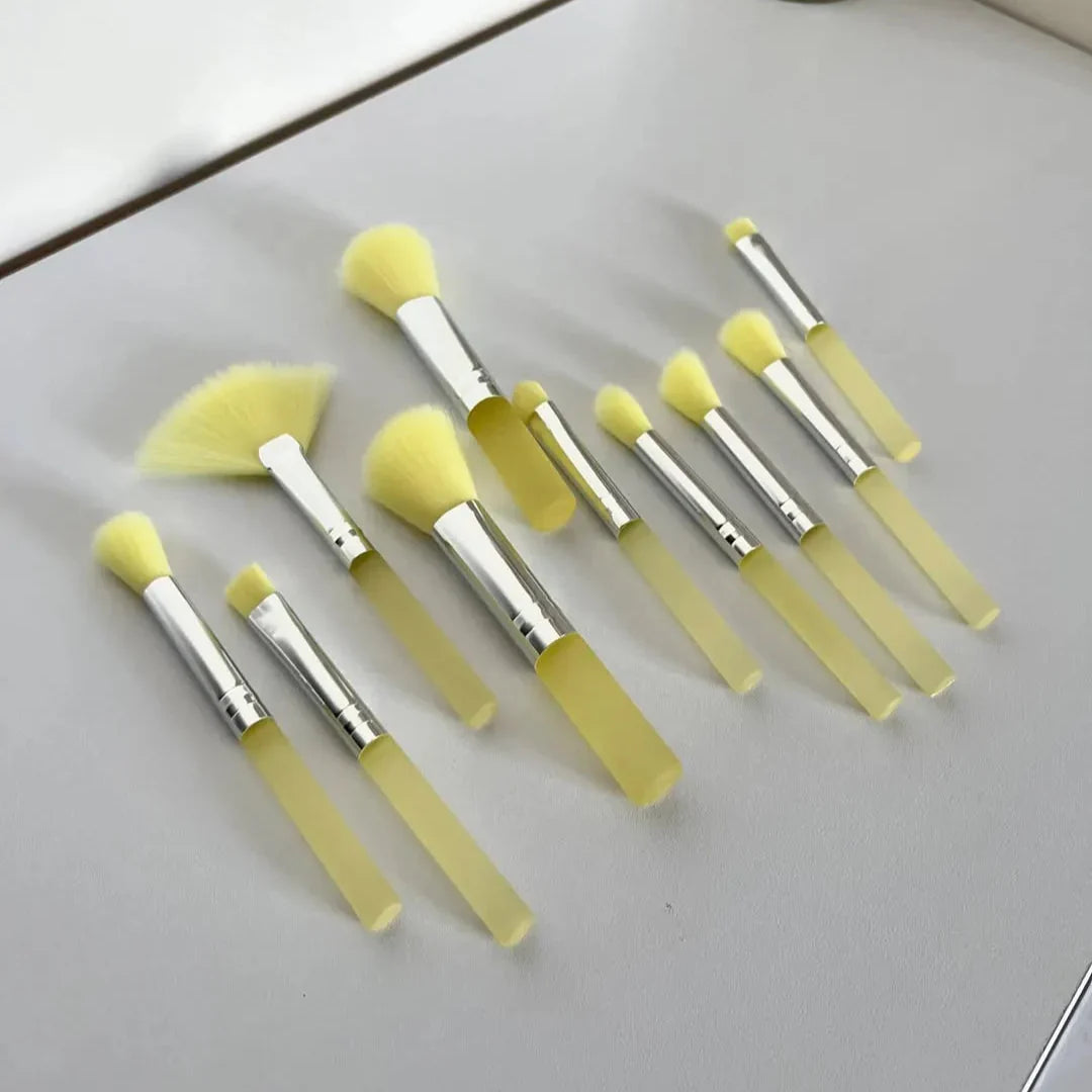 Sweet Beauty Makeup Brush Set Blister X 10 Pcs. - Buy Online in Pakistan at Cosmia.pk