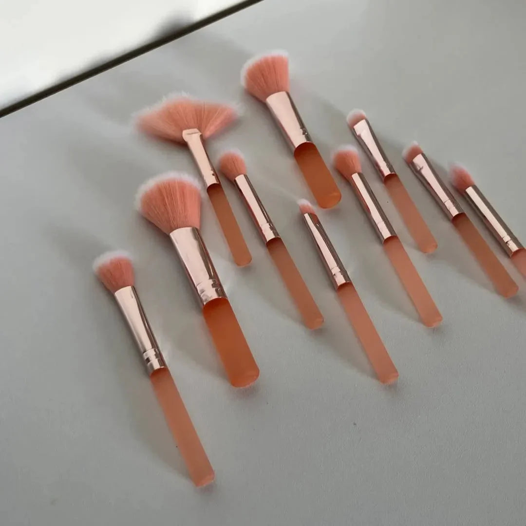 Sweet Beauty Makeup Brush Set Blister X 10 Pcs. - Buy Online in Pakistan at Cosmia.pk