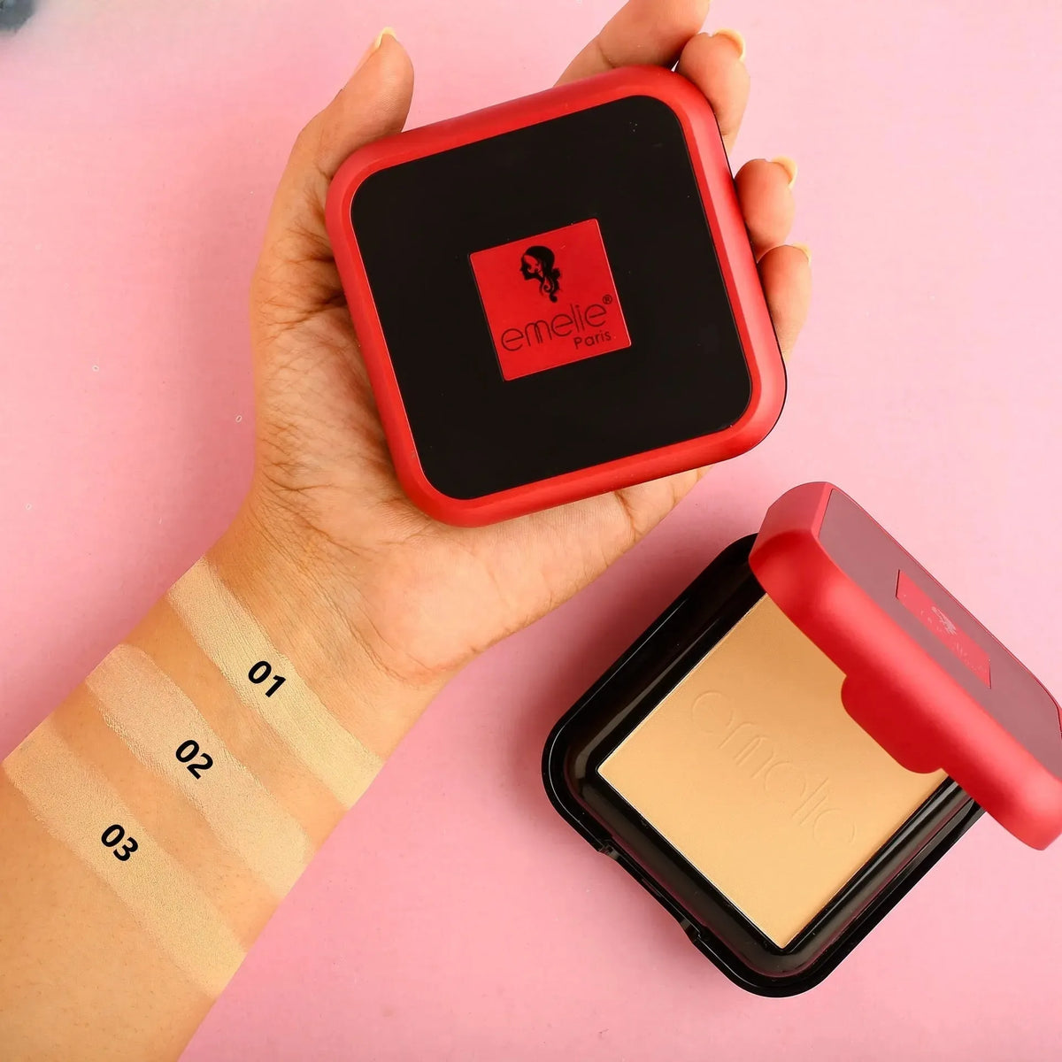 Emelie Matte Coverage Compact Powder - Buy Online in Pakistan at Cosmia.pk