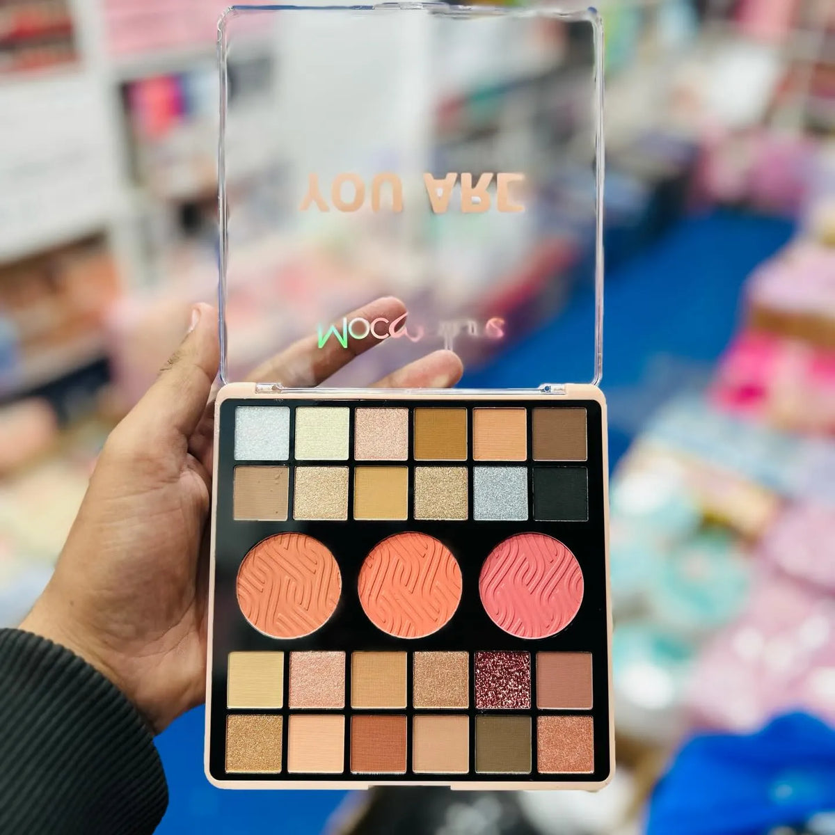 Mocallure "You Are A Vibe" Eyeshadow, Blusher & Highlighter Palette - Buy Online in Pakistan at Cosmia.pk