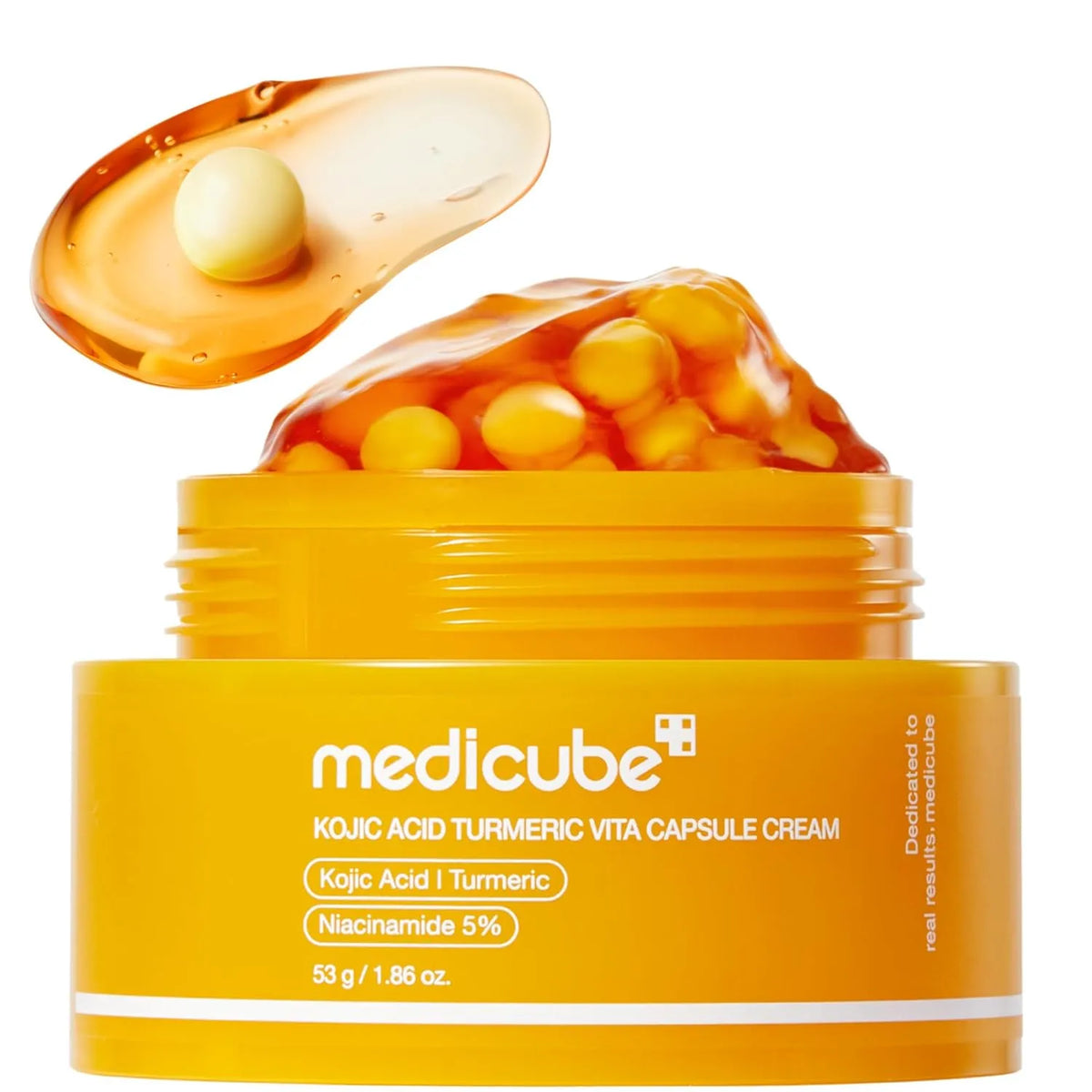 Medicube Kojic Acid Turmeric Vita Capsule Cream - 53g - Buy Online in Pakistan at Cosmia.pk