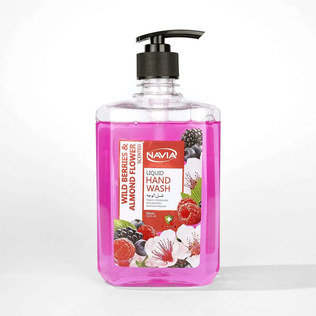 Navia Wild Berries & Almond Flower Hand Wash - 500ml - Buy Online in Pakistan at Cosmia.pk