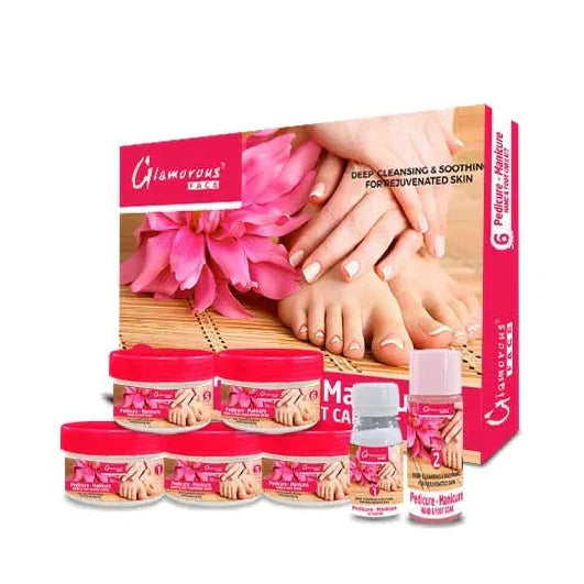 Glamorous Face 6-Step Pedicure & Manicure Care Kit for Hand and Foot - Buy Online in Pakistan at Cosmia.pk