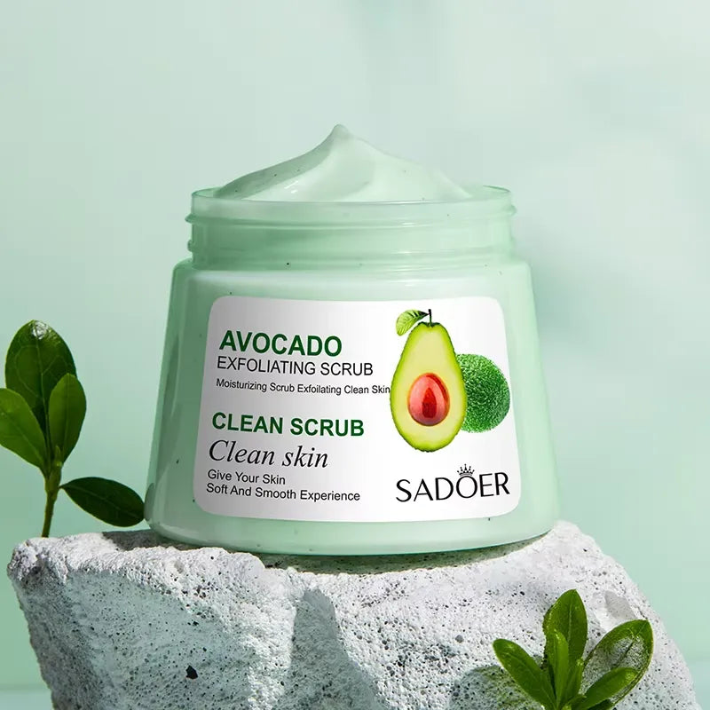 SADOER Avocado Exfoliating Clean Scrub - 250g - Buy Online in Pakistan at Cosmia.pk