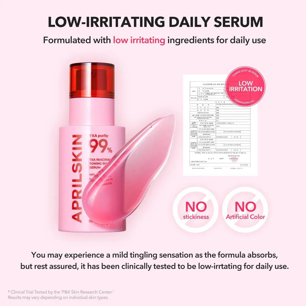 APRILSKIN TXA Niacinamide Toning Shot 99 Serum -30ml - Buy Online in Pakistan at Cosmia.pk
