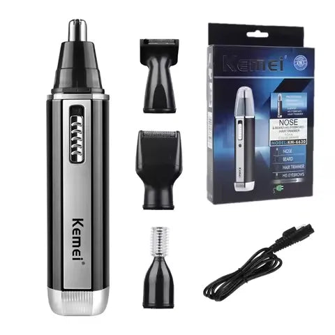 Kemei 2-in-1 Rechargeable Hair & Nose Trimmer - Buy Online in Pakistan at Cosmia.pk