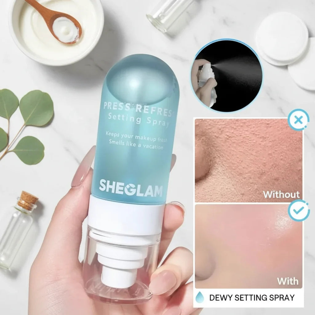 Sheglam Press Refresh Setting Spray - 55ml - Buy Online in Pakistan at Cosmia.pk