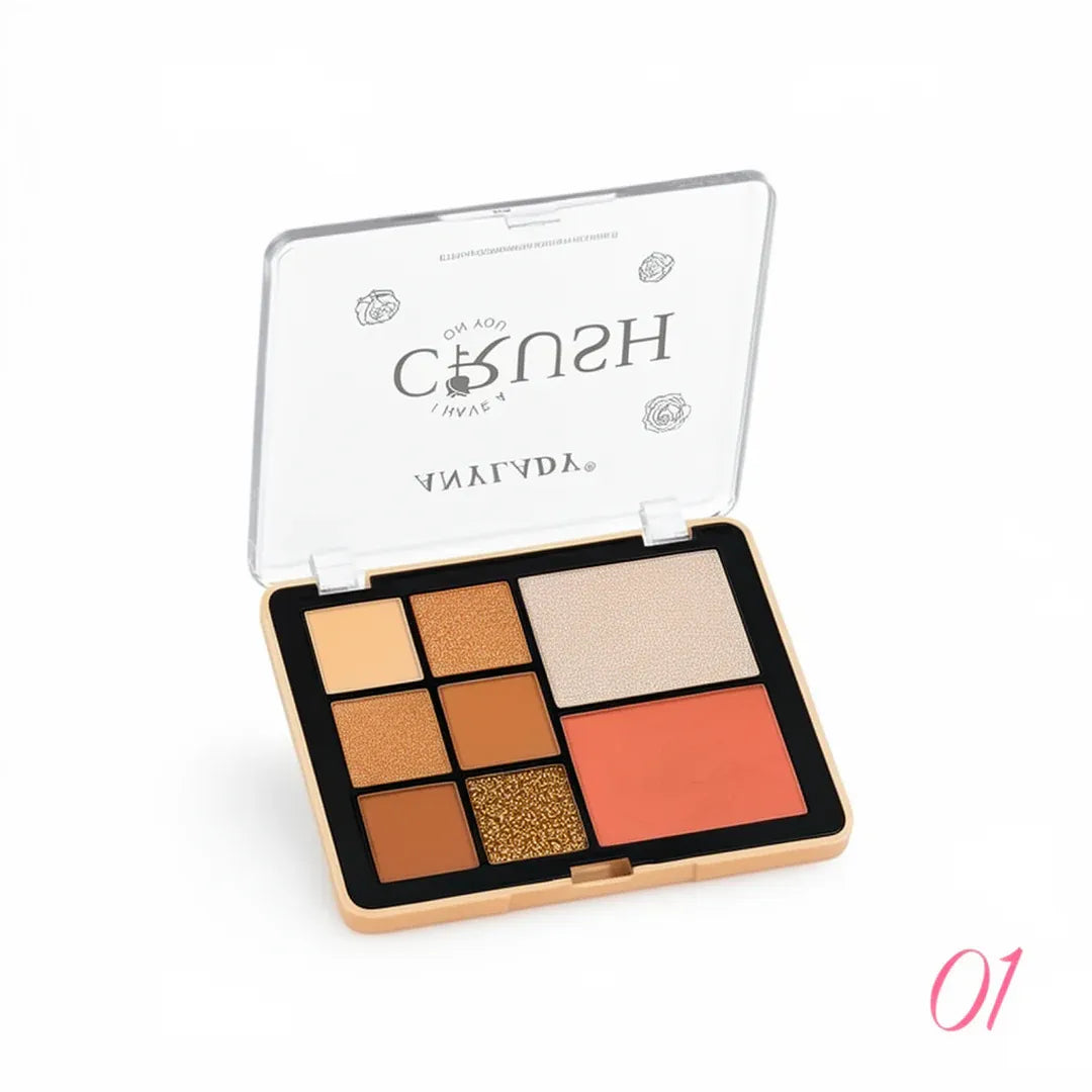 Anylady Crush Professional Eyeshadow Kit - Buy Online in Pakistan at Cosmia.pk