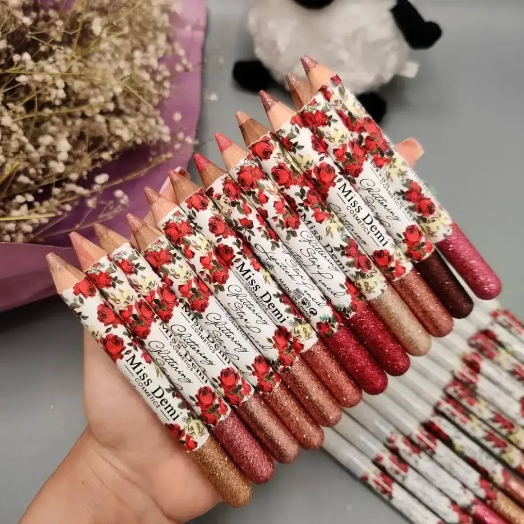 Miss Demi Cryon Lipstick Pack of 12 - Buy Online in Pakistan at Cosmia.pk