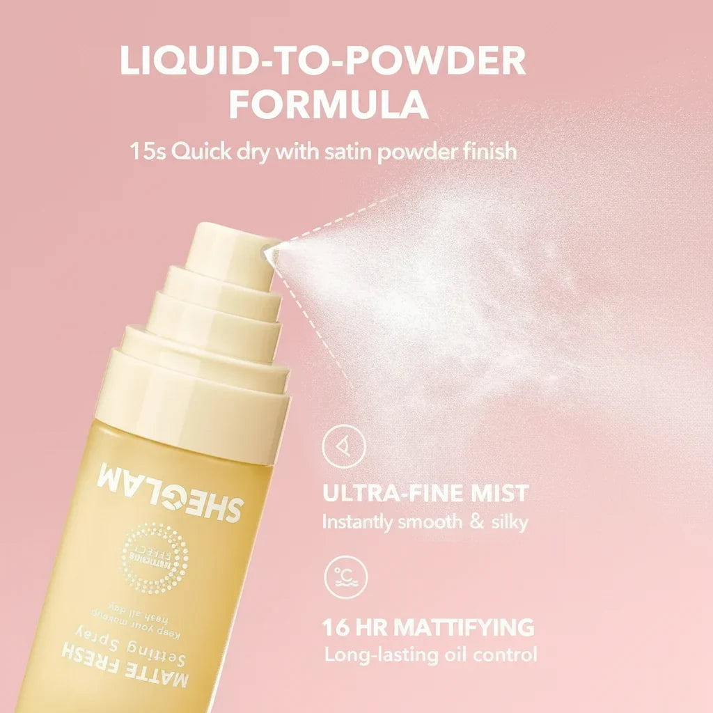 Sheglam Matte Fresh Setting Spray - 55ml - Buy Online in Pakistan at Cosmia.pk