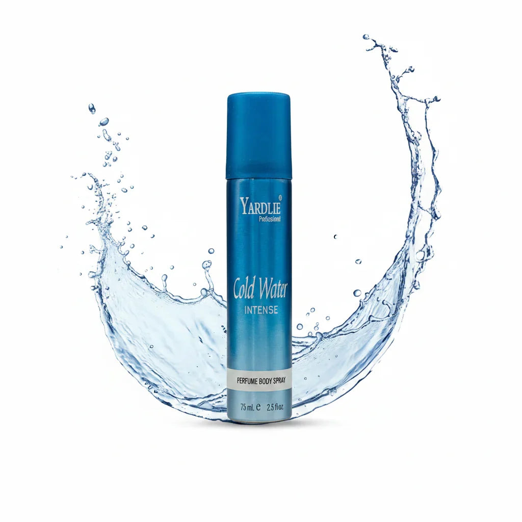 Yardlie Cold Water Body Spray - 75ml - Buy Online in Pakistan at Cosmia.pk