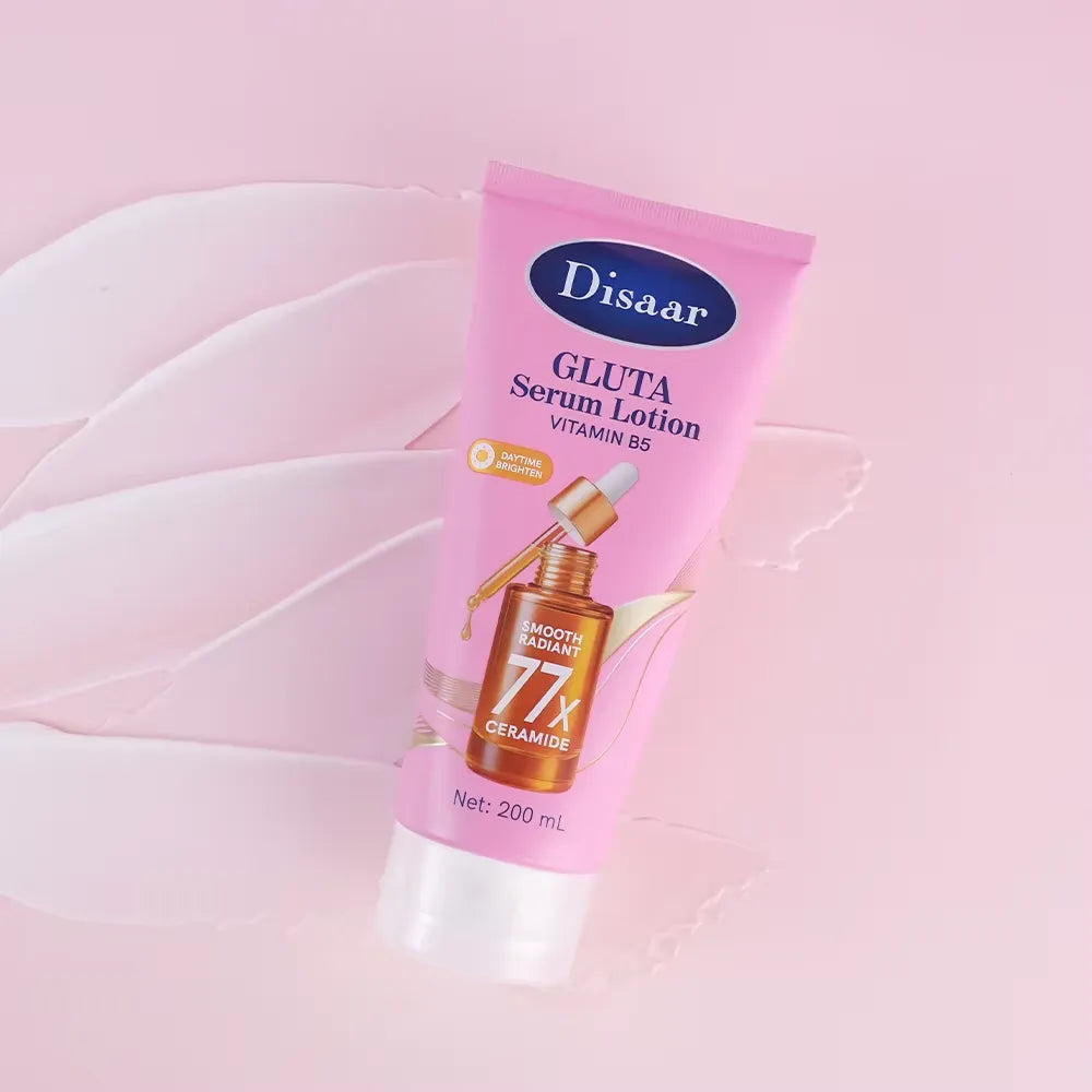 Disaar Gluta Serum Lotion Daytime Brighten Smooth Radiant - 200ml - Buy Online in Pakistan at Cosmia.pk