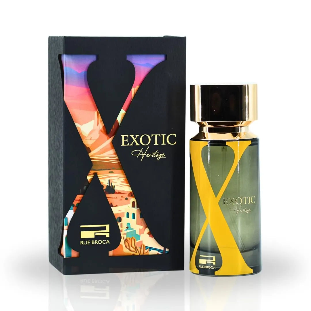Afnan RUE BROCA Exotic Heritage Perfume Spray EDP For Men 100ml - Buy Online in Pakistan at Cosmia.pk
