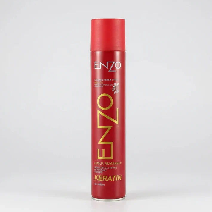 Enzo Keratin Hair Spray - 420ml - Buy Online in Pakistan at Cosmia.pk