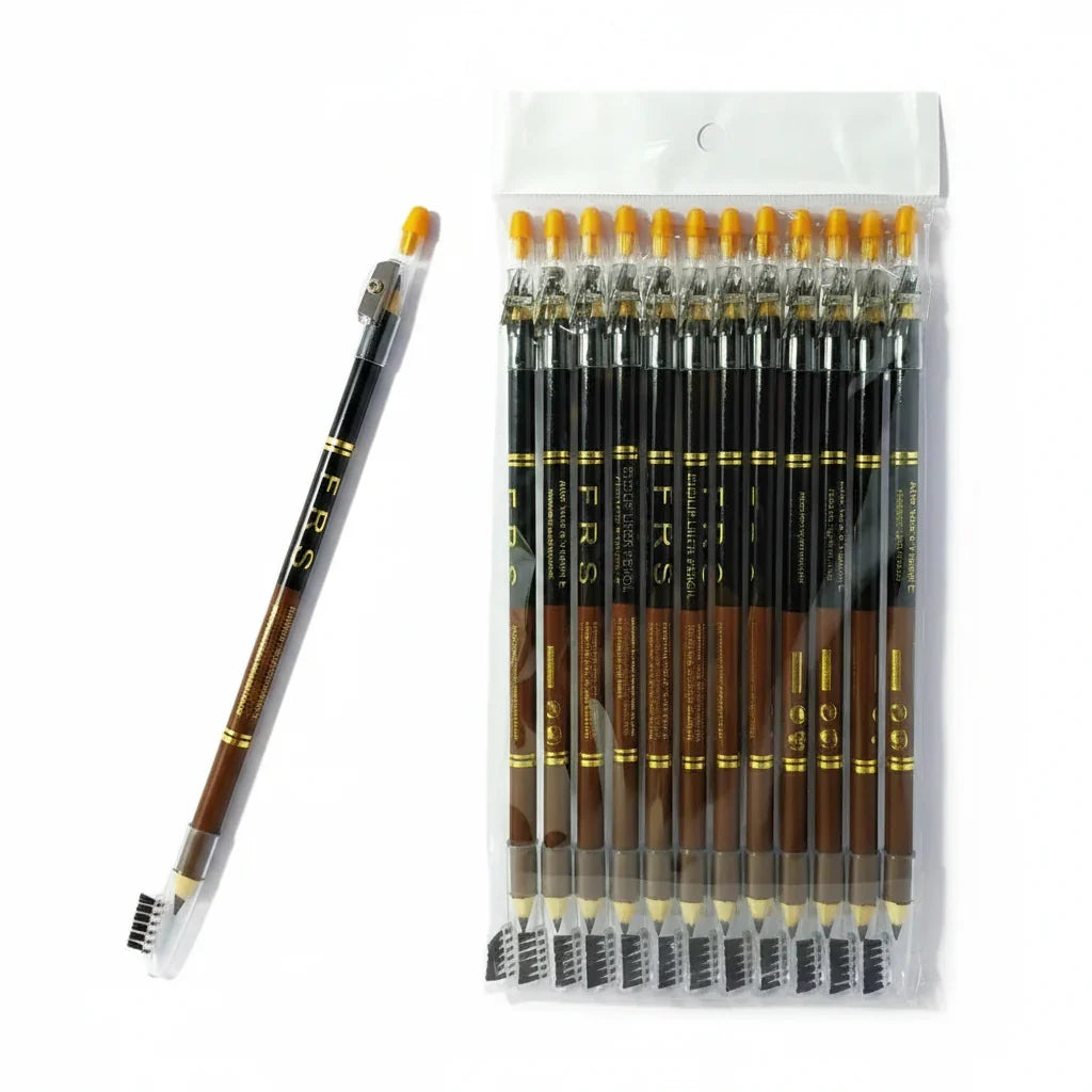 FRS Dual-Ended Eyebrow & Eyeliner Pencil Set - Buy Online in Pakistan at Cosmia.pk