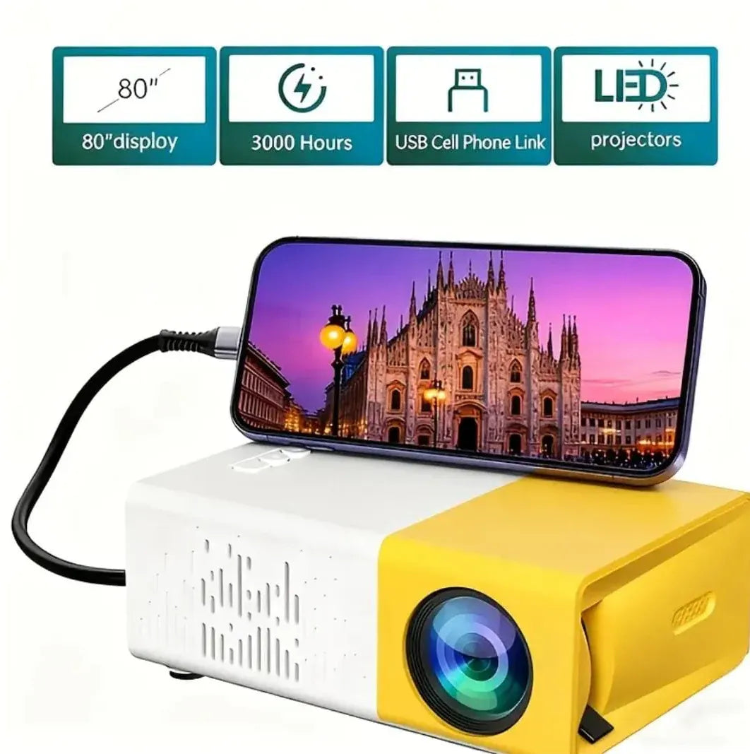 YG300 Portable Mini Projector - Buy Online in Pakistan at Cosmia.pk