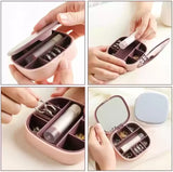 Portable Jewellery Box with Mirror - Buy Online in Pakistan at Cosmia.pk