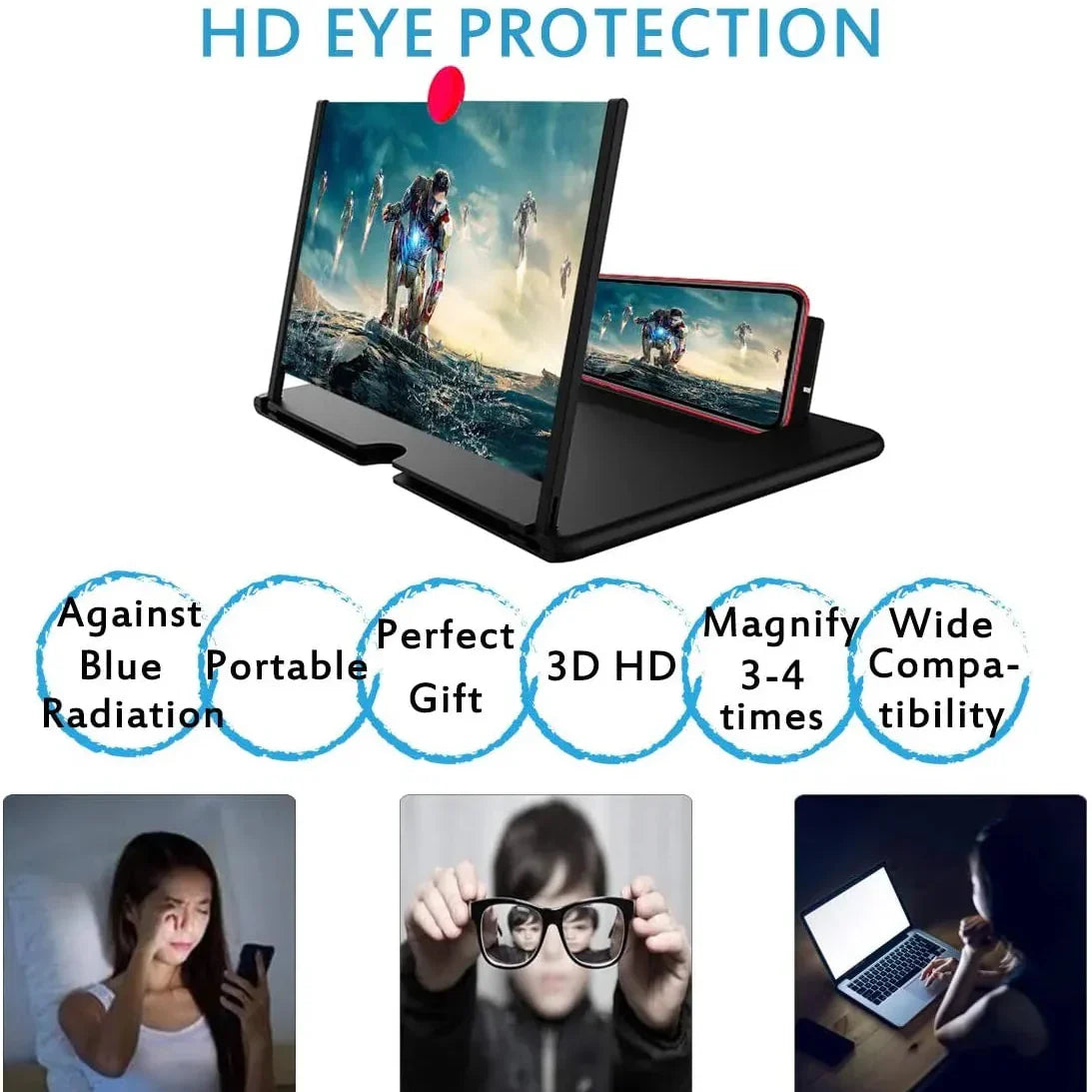 F3 Foldable Smartphone Screen Expander for Movies and Videos - Each - Buy Online in Pakistan at Cosmia.pk
