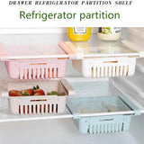 Adjustable Stretchable Refrigerator Organizer Drawer -Each - Buy Online in Pakistan at Cosmia.pk