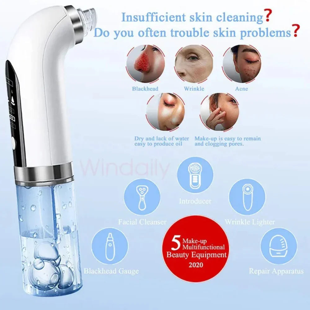 Hydra Facial Black Head Remover Pore Vacuum Micro Bubble Pore - Buy Online in Pakistan at Cosmia.pk